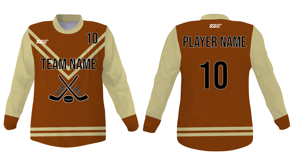 Custom quality solid adult youth unisex hockey jersey - Jersey