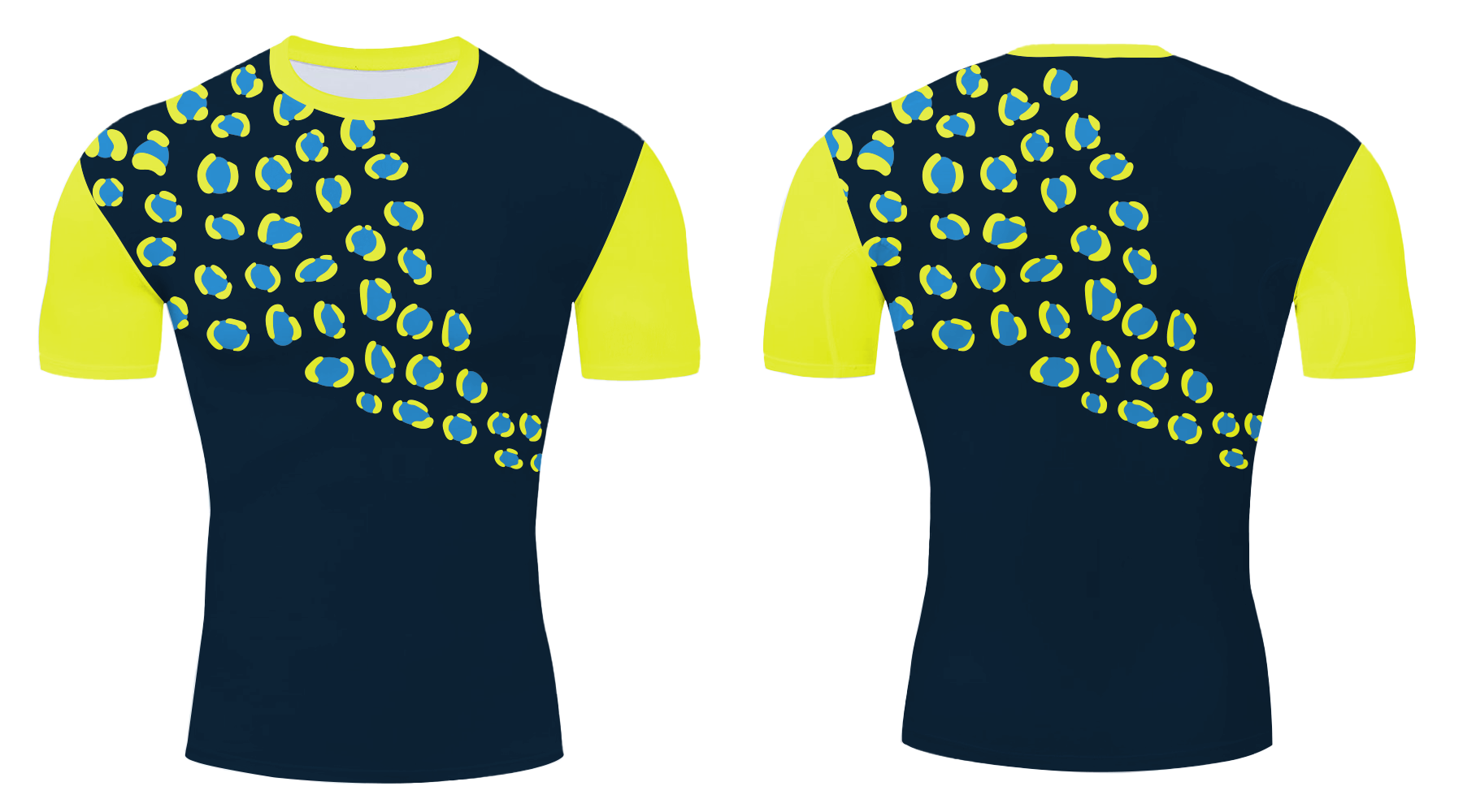 Custom footprint adult youth unisex compression shirt - Compression-shirts