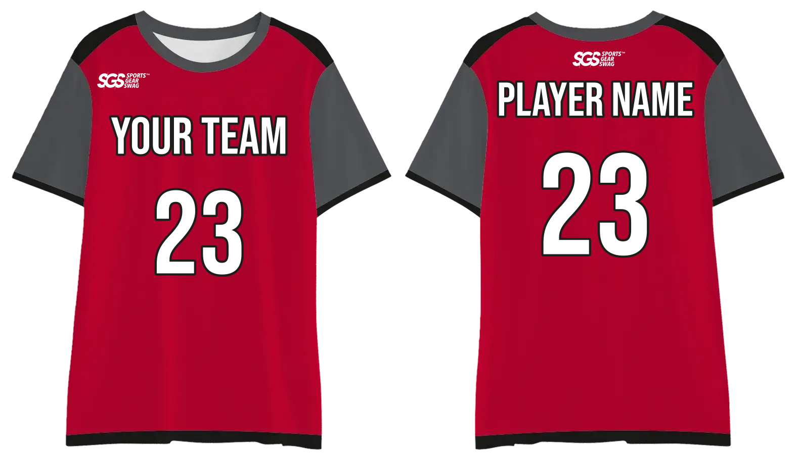 Custom moisture-wicking solids adult youth unisex shirt - Jersey