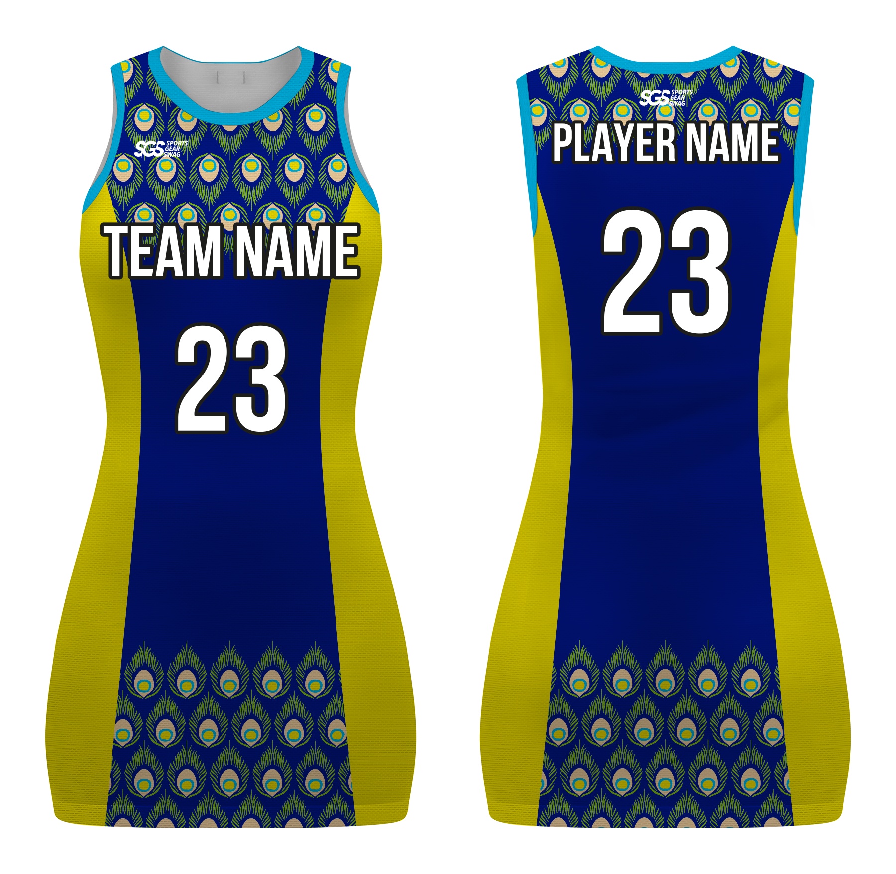 Custom fabulous animal  adult youth unisex basketball jersey dresses - Jersey-dresses