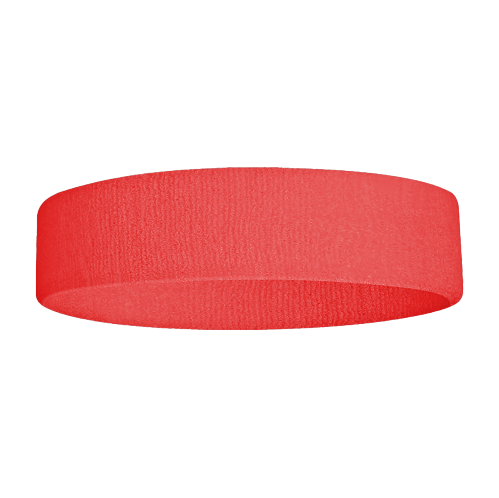 Custom adult youth unisex solid light red headband - Head-band