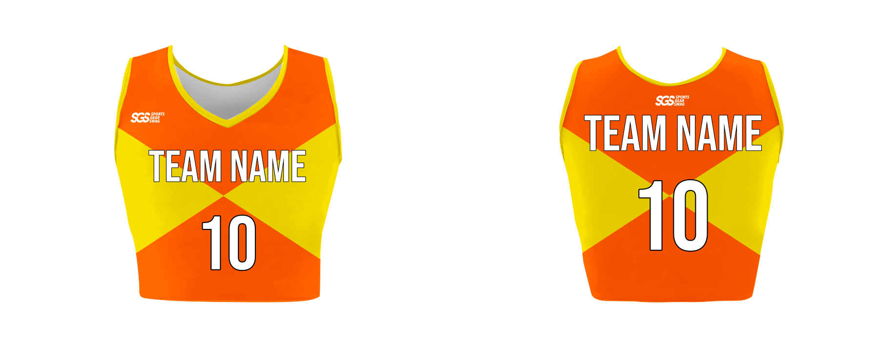 Custom coral solid cheerleading uniform - Jersey