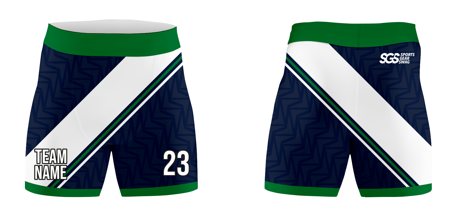 Custom compression dance shorts arrow flow - Dance-shorts