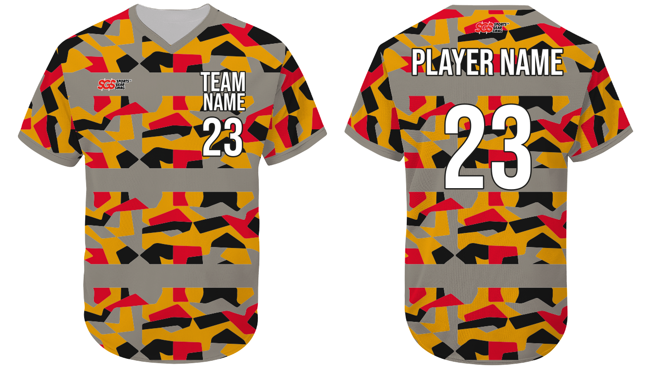 Custom high class no button adult youth unisex softball jersey - Jersey