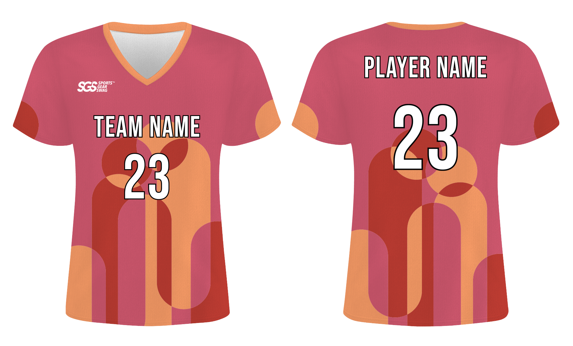 Custom classical design shapes adult youth soccer jersey - Jersey