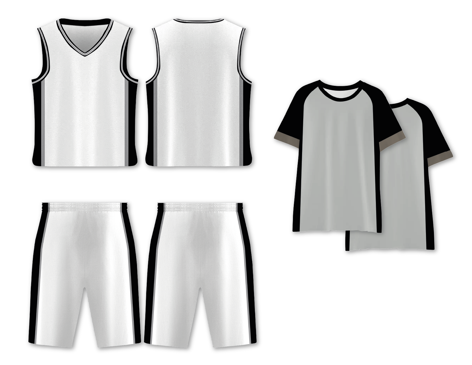 Custom glam adult youth unisex basketball jersey - reversible uniform - Jersey