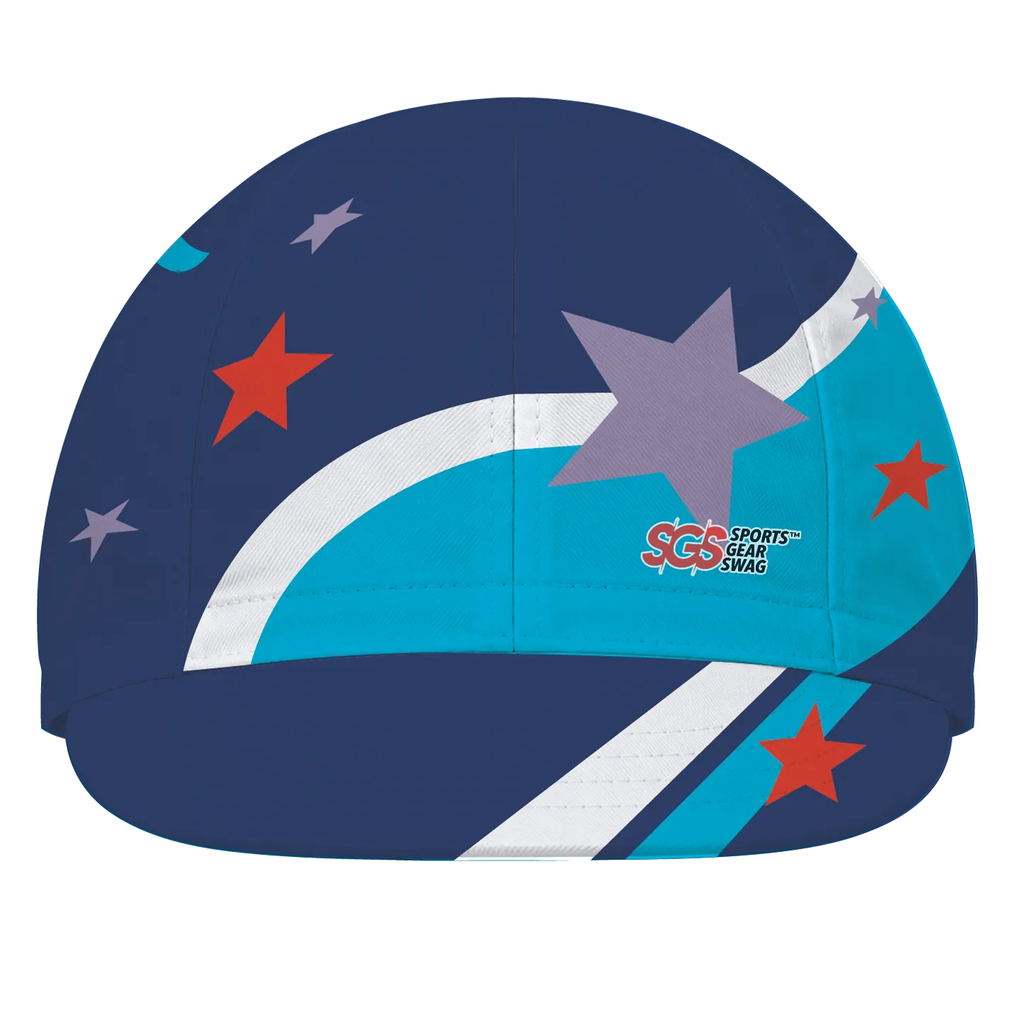 Custom adult youth unisex shine star cap - Cycling-caps