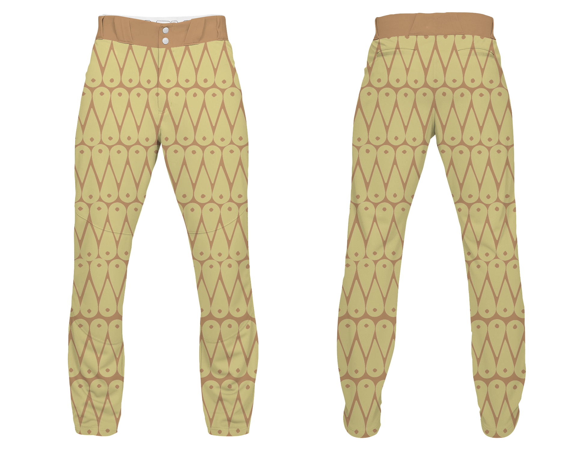Custom pattern abstract adult youth unisex softball pants - Softball-pants