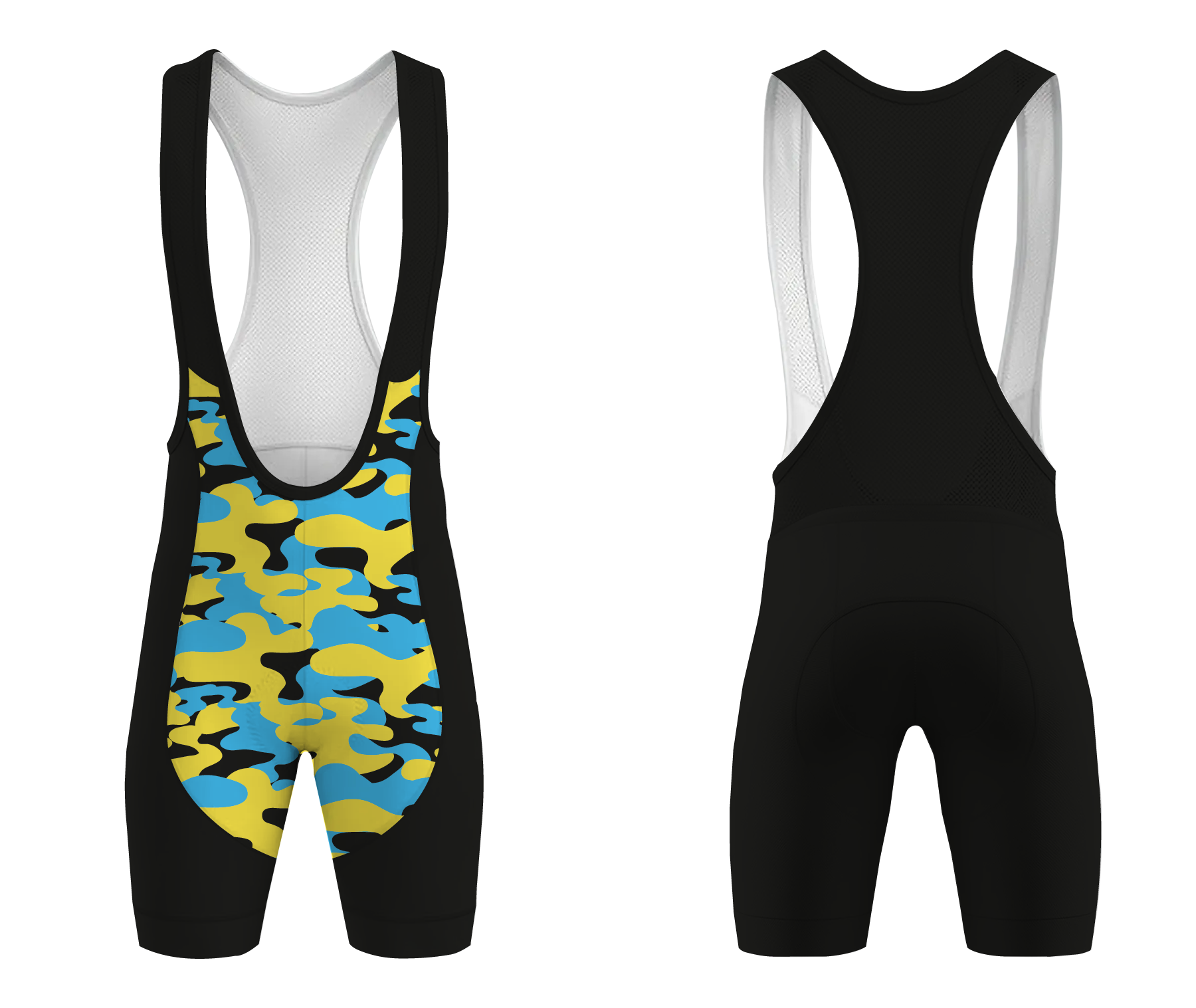 Custom shadowline adult youth unisex cycling bib - Cycling-bibs