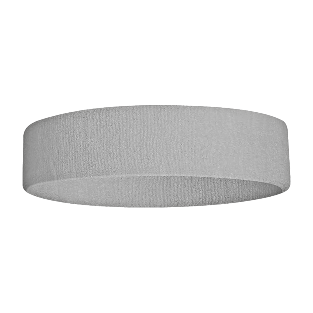 Custom adult youth unisex solid silver headband - Head-band