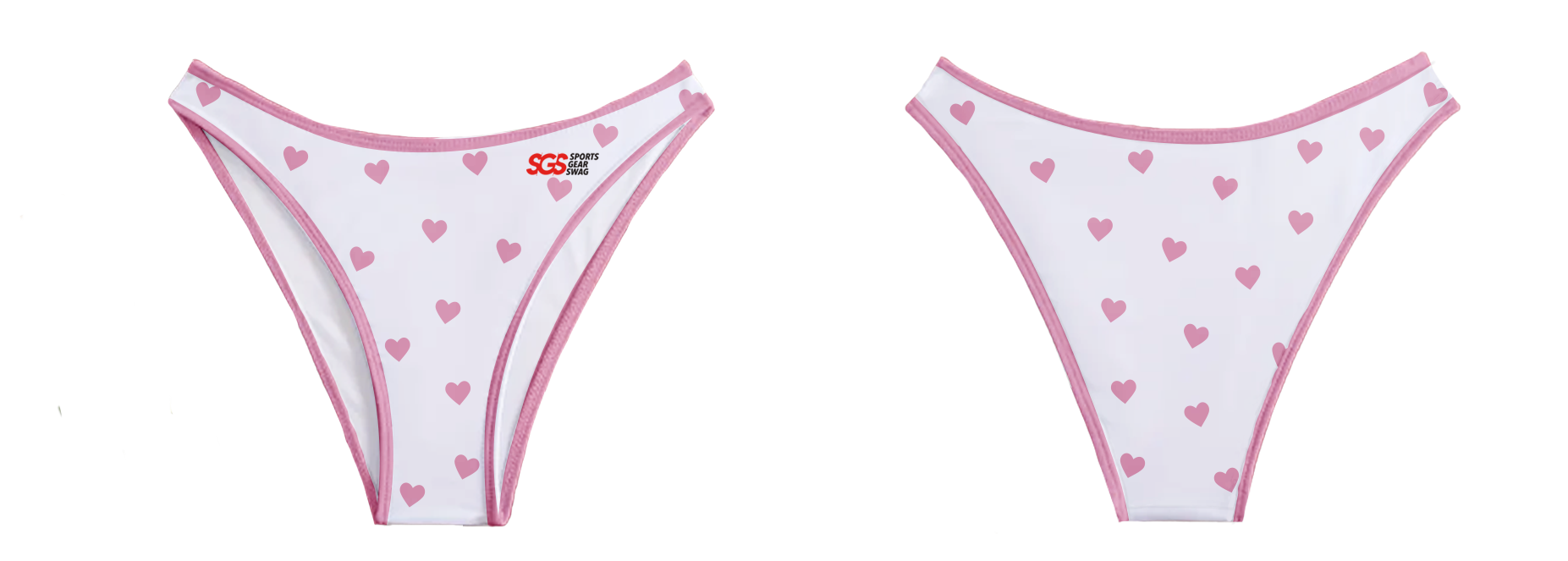 Custom two-piece bikini standard brassiere love struck - Swimming-tops