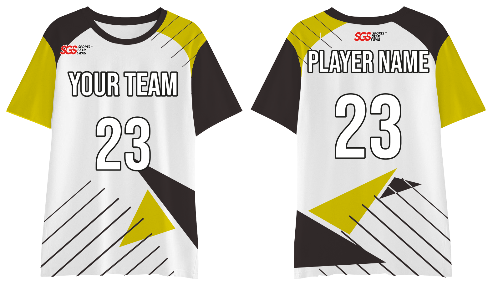 Custom moisture-wicking arm & bottom lines adult youth unisex shirt - Pickleball-jerseys