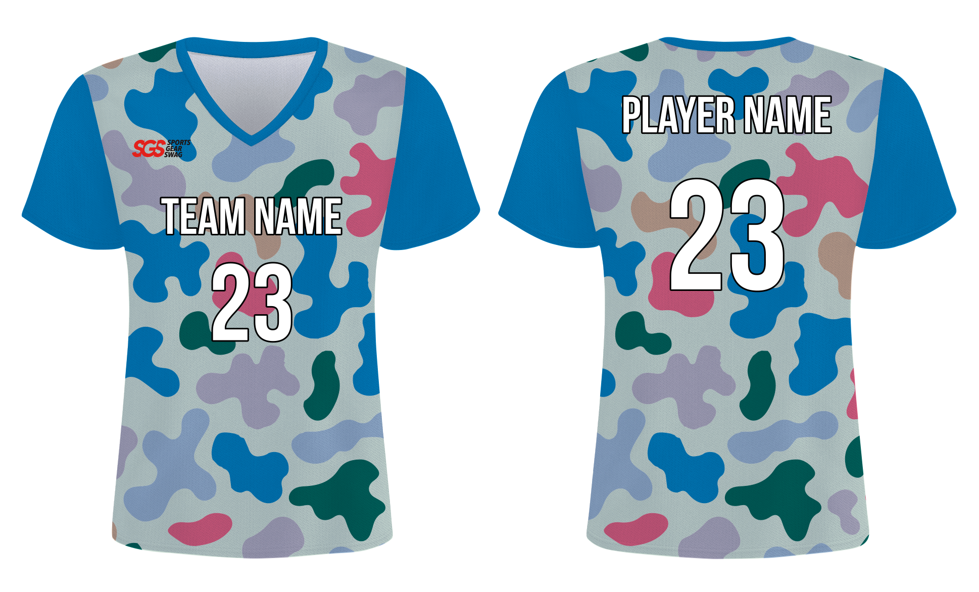 Custom abstract shapes adult youth soccer jersey - Jersey
