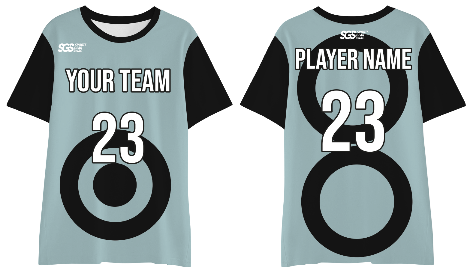 Custom moisture wicking  circle adult youth unisex shirt - Jersey