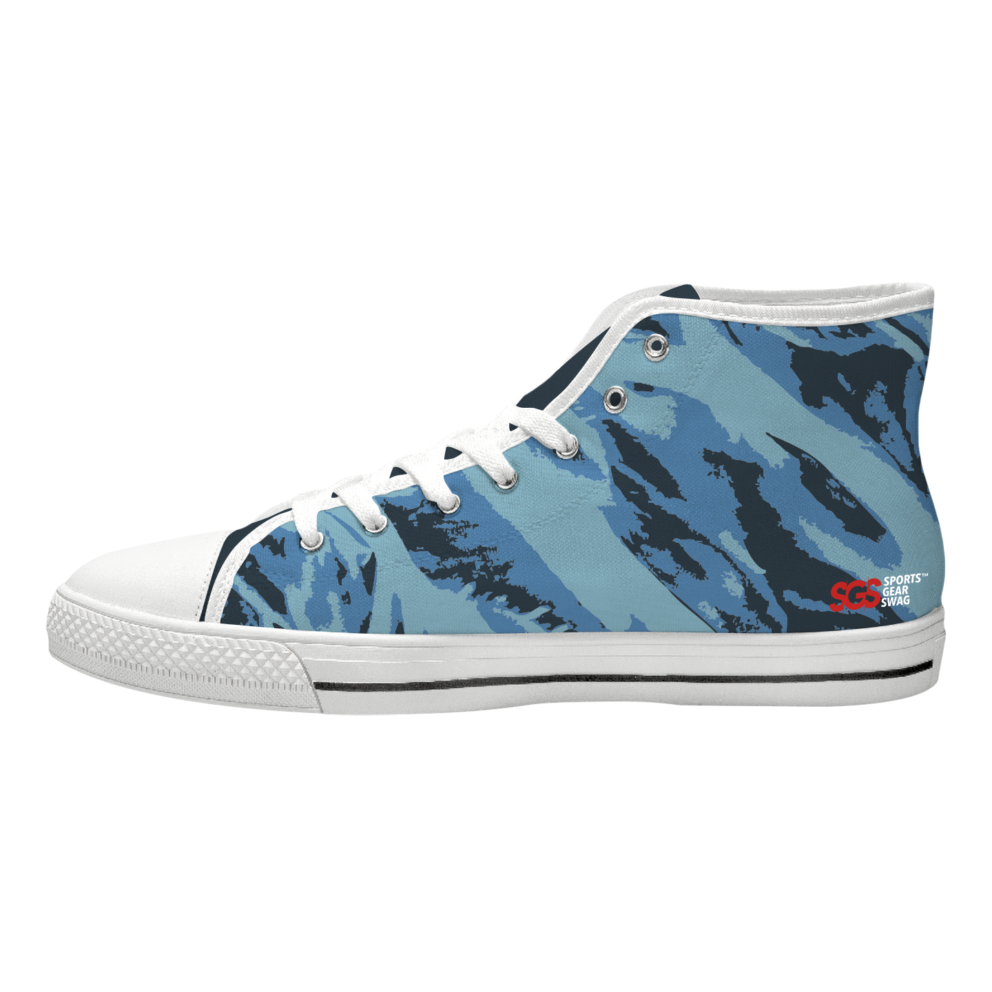 Custom high top canvas shoes white expressive fusion - High-top-shoes