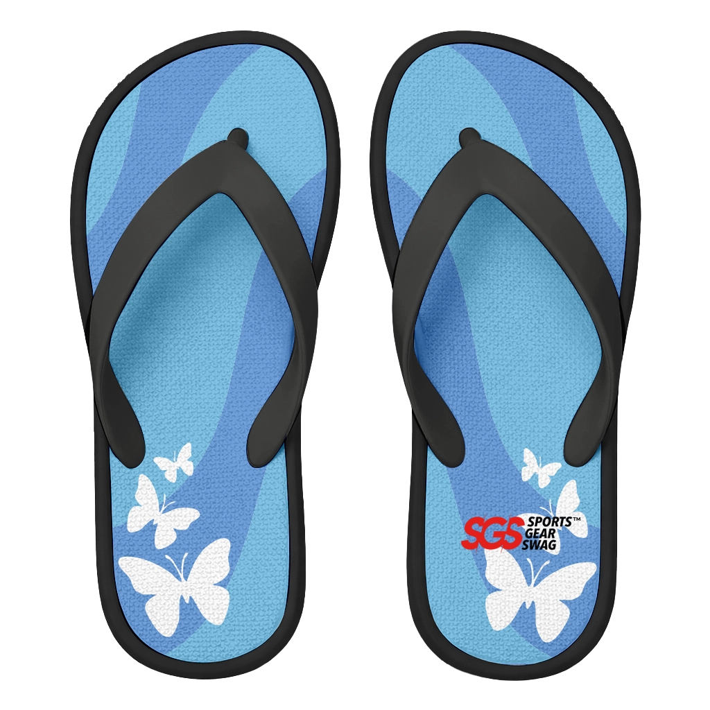 Custom flip flops black comfy - Flip-flops