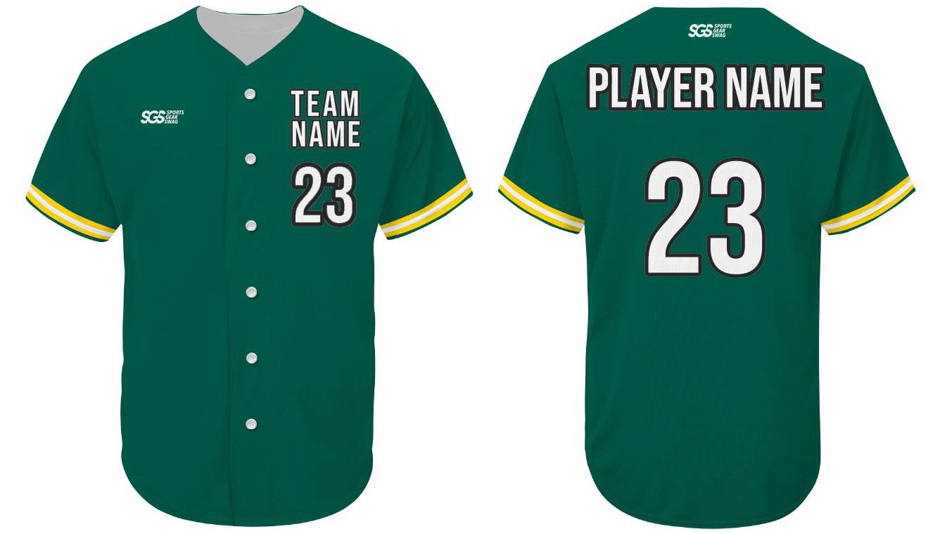 Custom stylish athletics adult youth unisex baseball jersey - Jersey