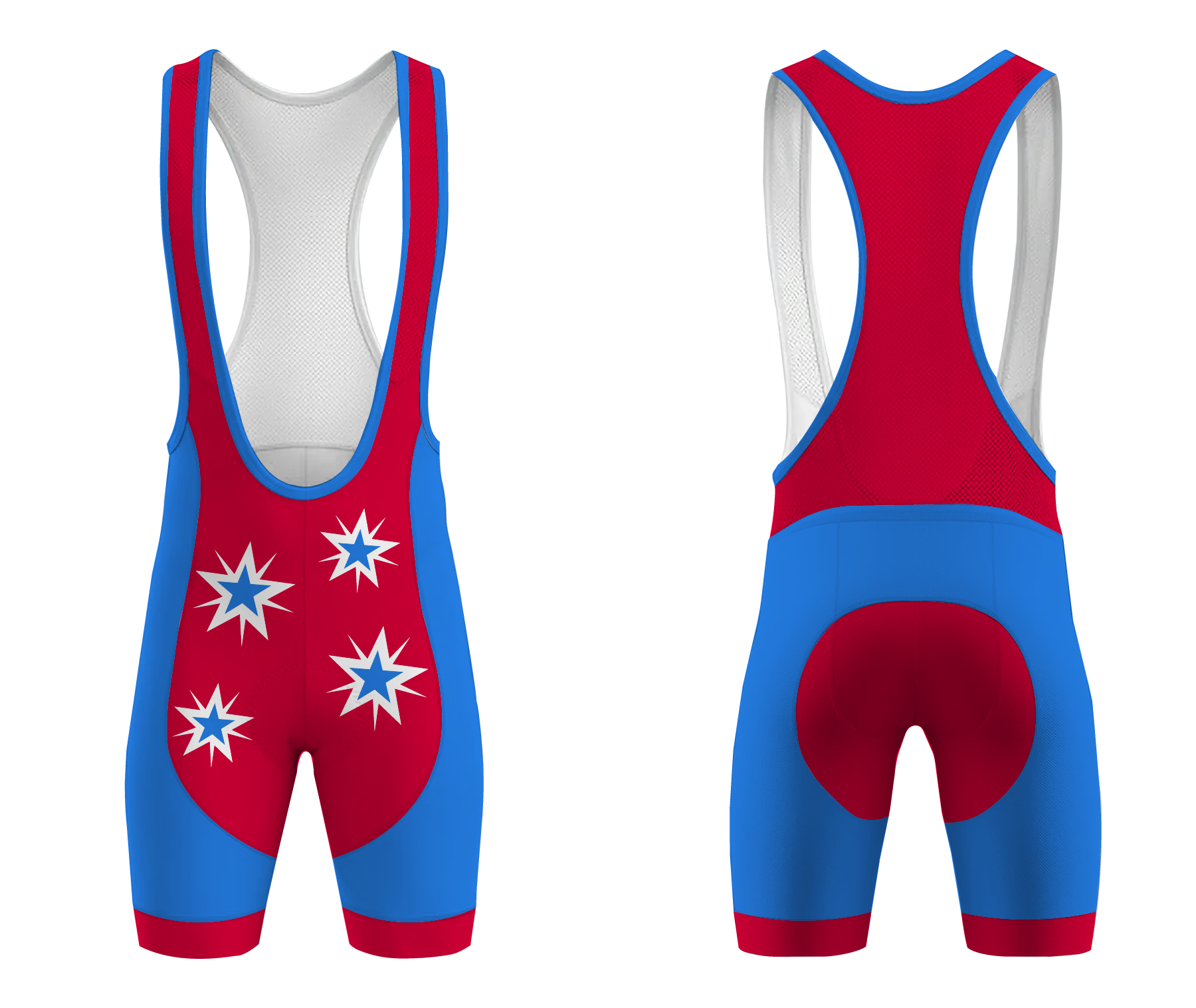 Custom starfit adult youth unisex cycling bib - Cycling-bibs