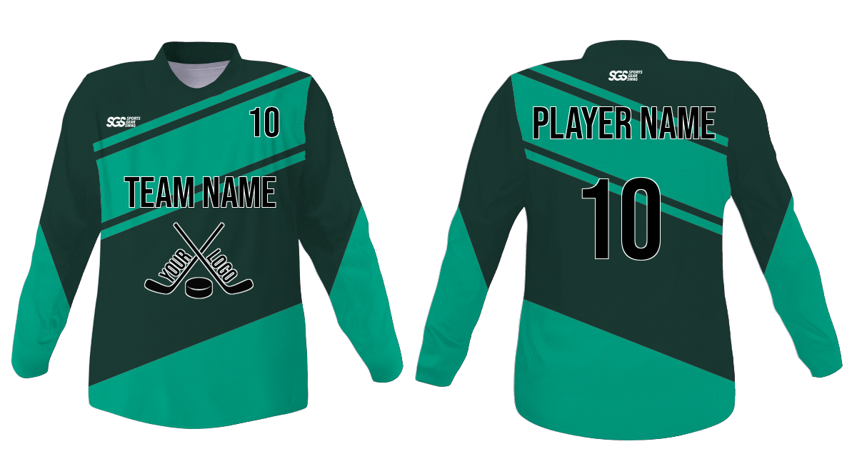 Custom simple stripe adult youth unisex hockey jersey - Jersey