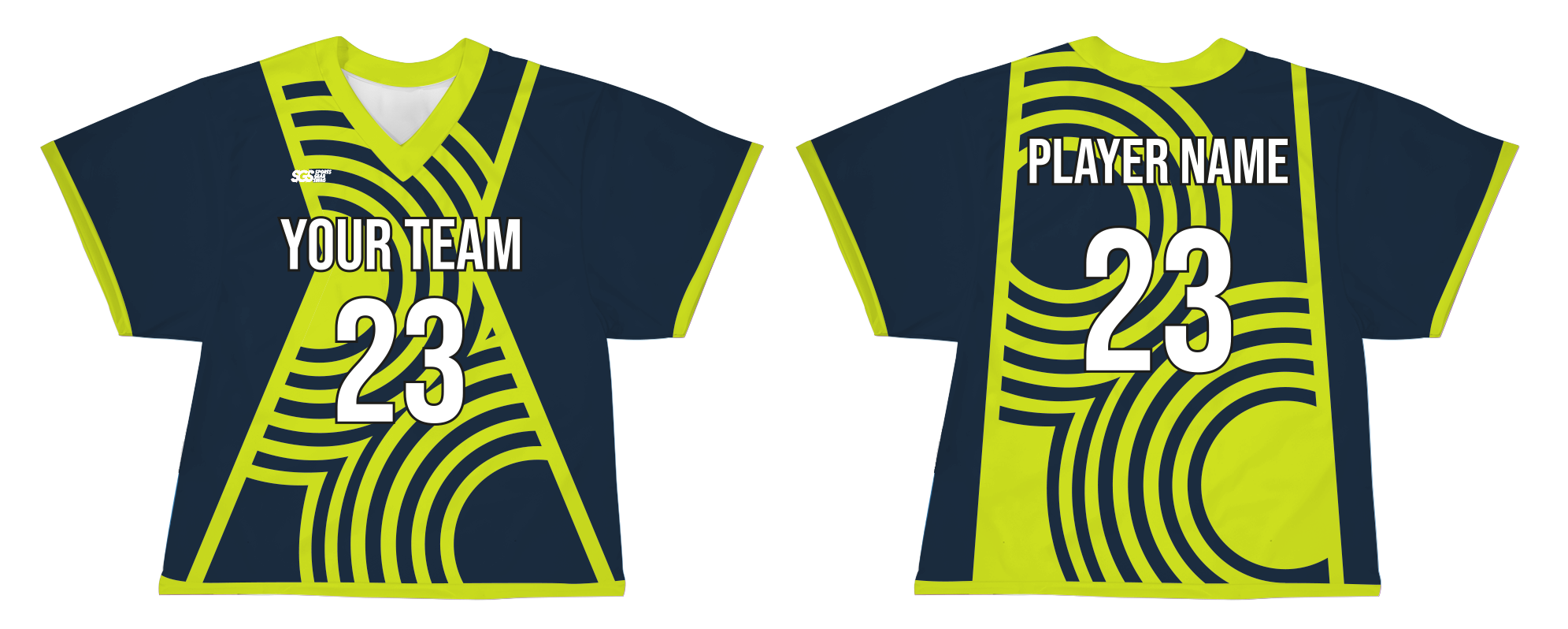 Custom awe-inspiring adult youth unisex lacrosse jerseys - Jersey