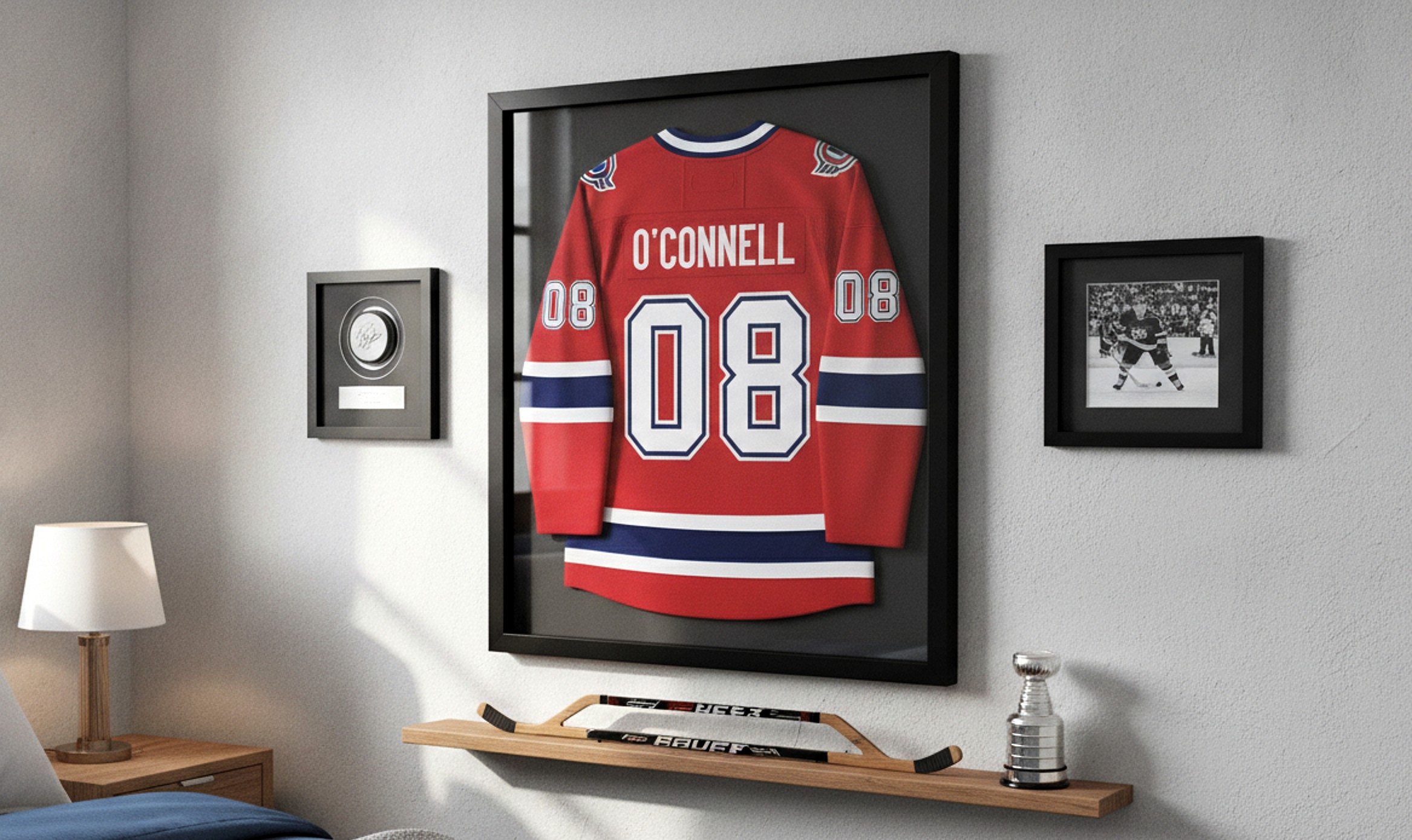How to Display a Hockey Jersey