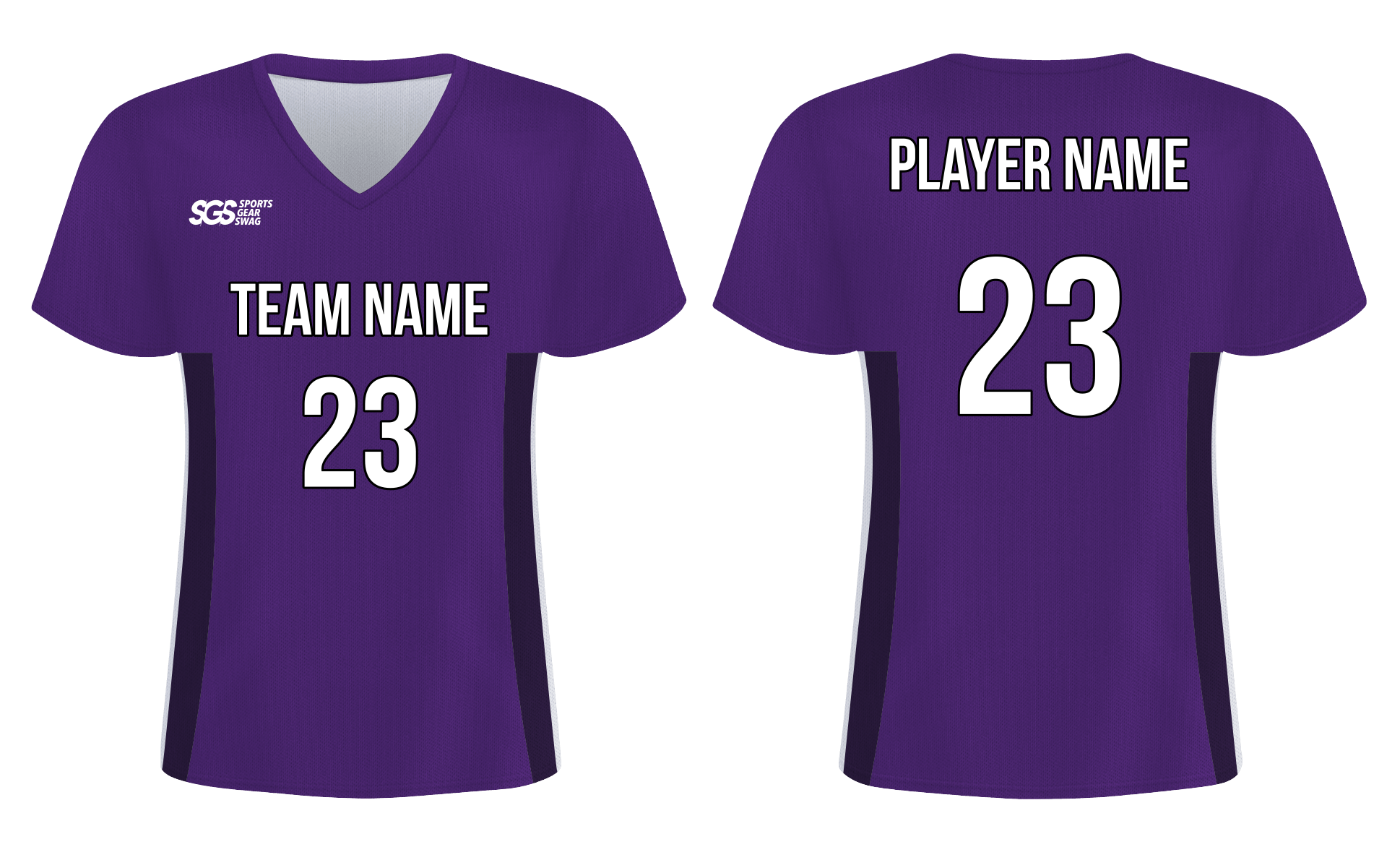 Custom soccer jersey adult youth unisex lavender - Jersey