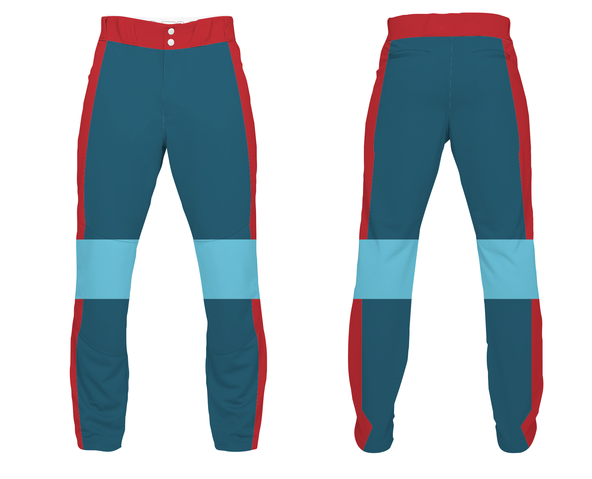 Custom casual style  adult youth unisex baseball pants - Baseball-pants