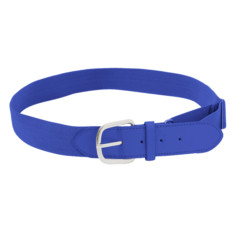 Dark  blue adult youth unisex baseball leather belt - Baseball-belts