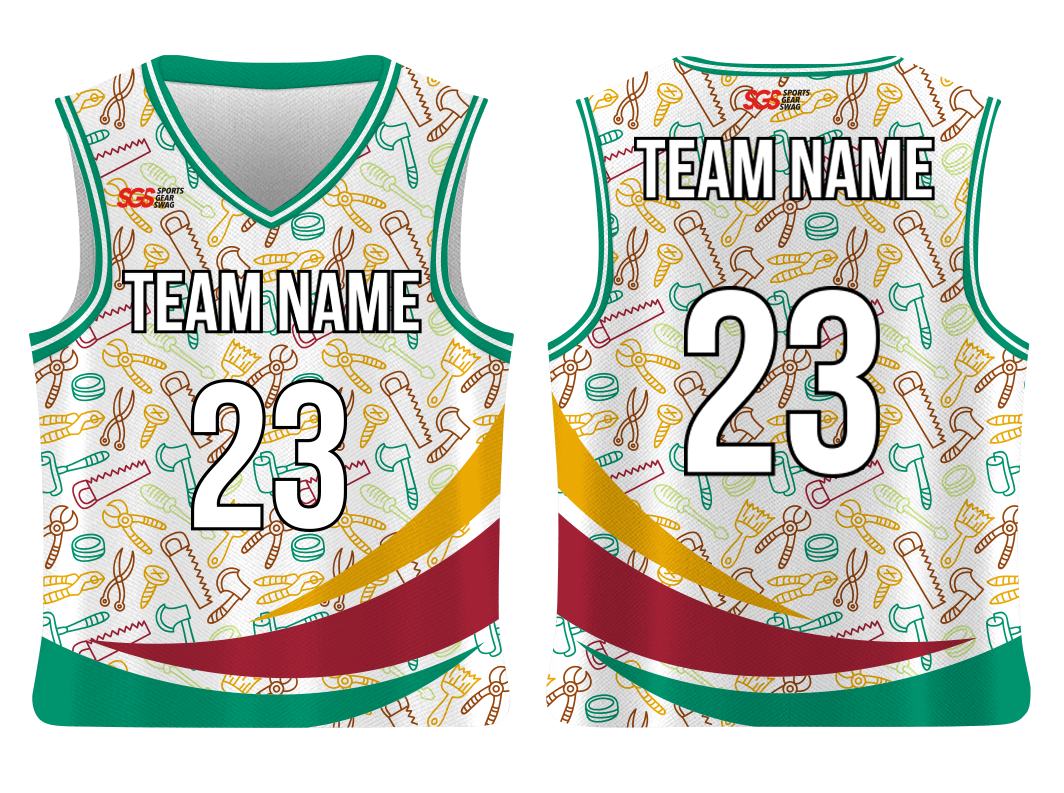 Custom materials adult youth unisex basketball labor day jersey - Jersey