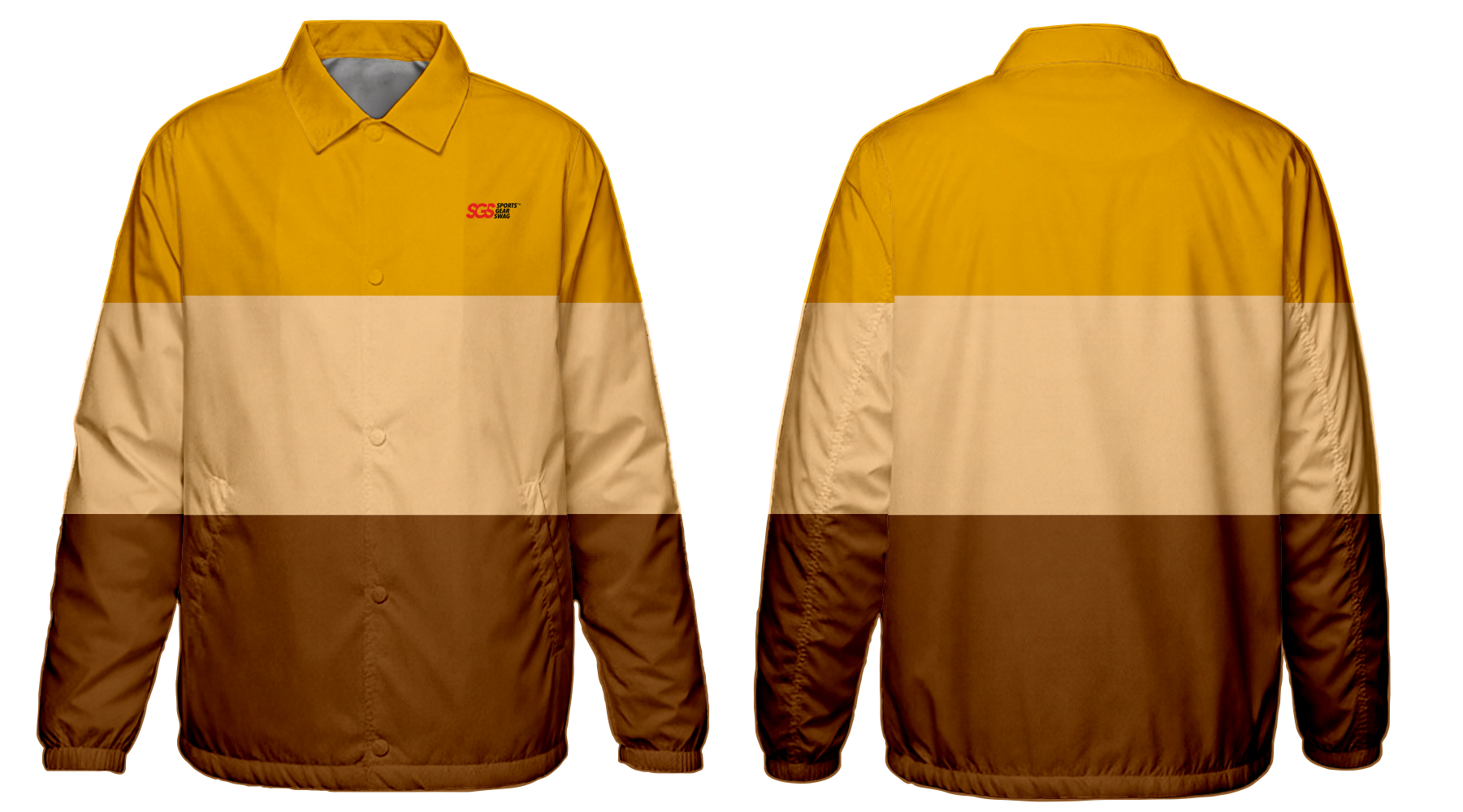 Custom coach jacket adult youth unisex field guide - Coach-jacket