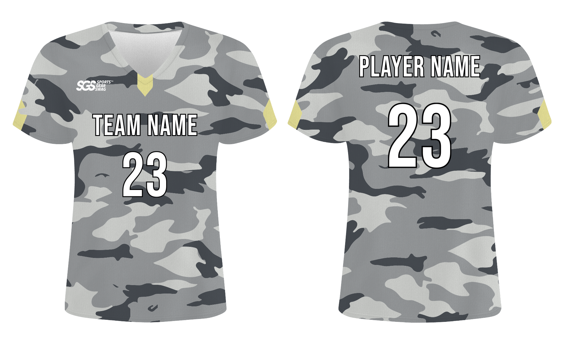 Custom urban camo adult youth soccer jersey - Jersey