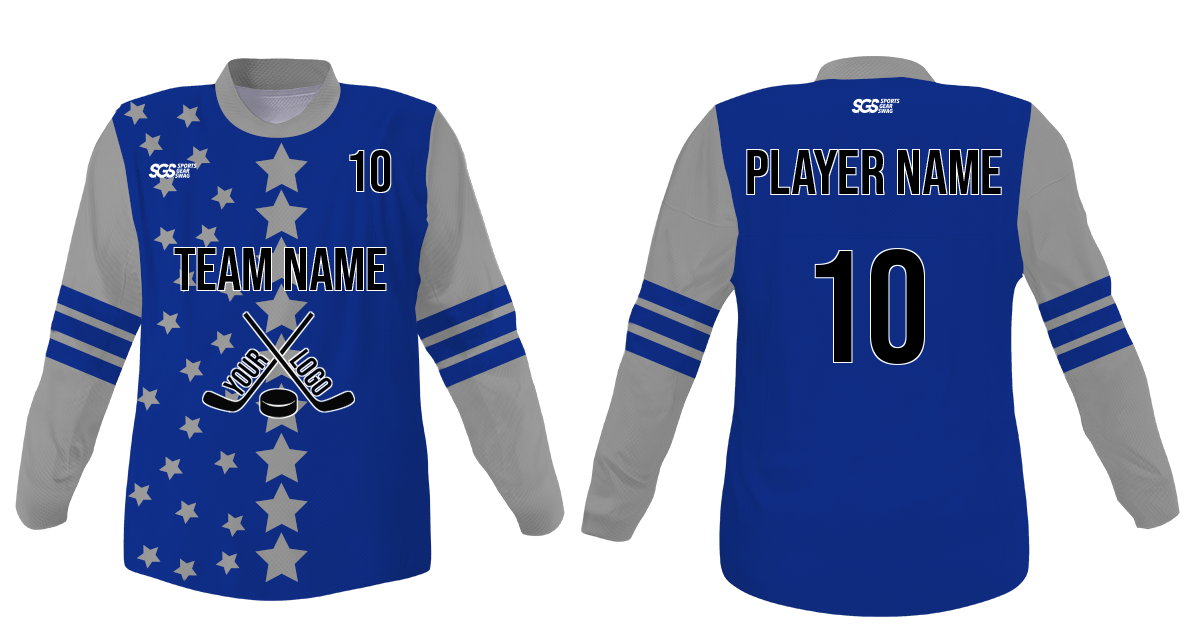 Custom amazing star adult youth unisex hockey jersey - Jersey