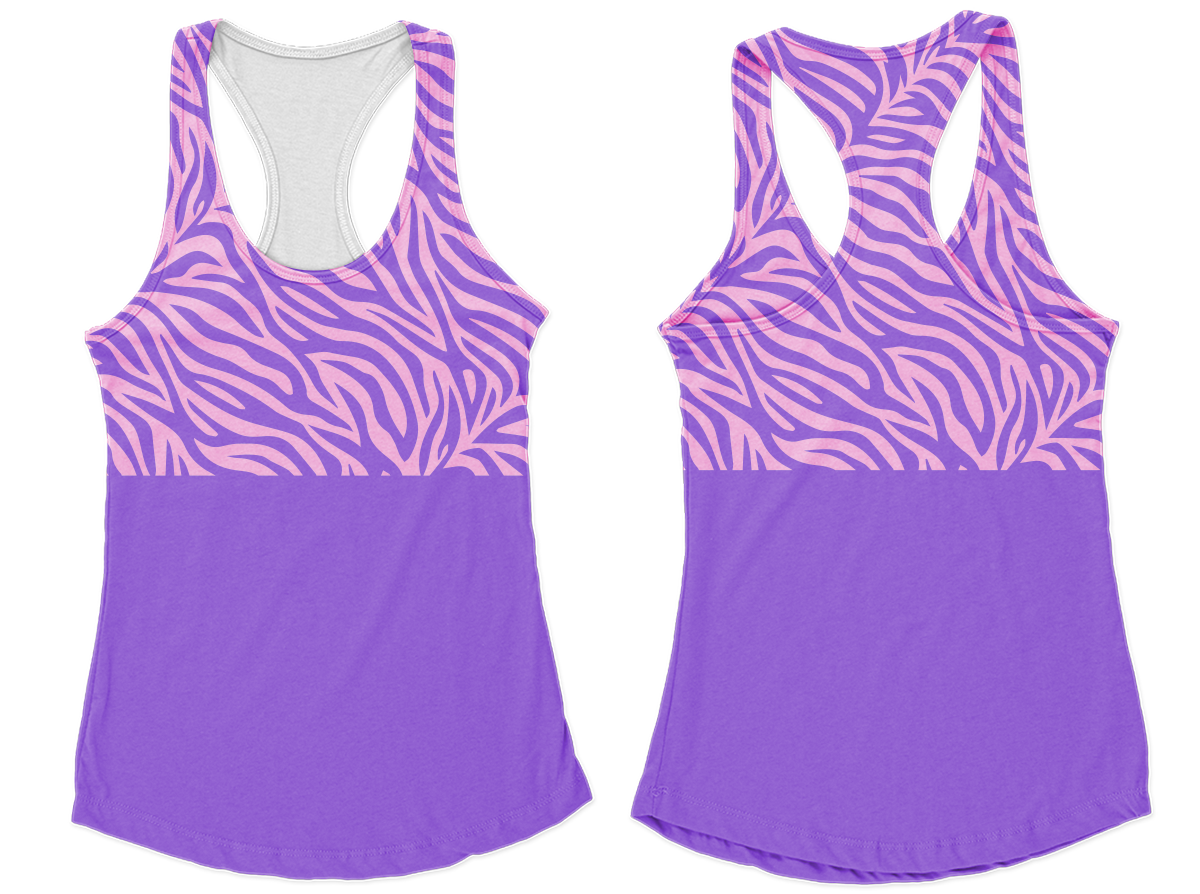 Custom new track racerback sleeveless shirts-style 15 - Shirt-sleeveless
