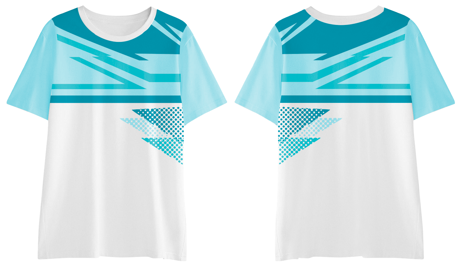 Custom moisture-wicking bottom plain adult youth unisex shirt - Shirt