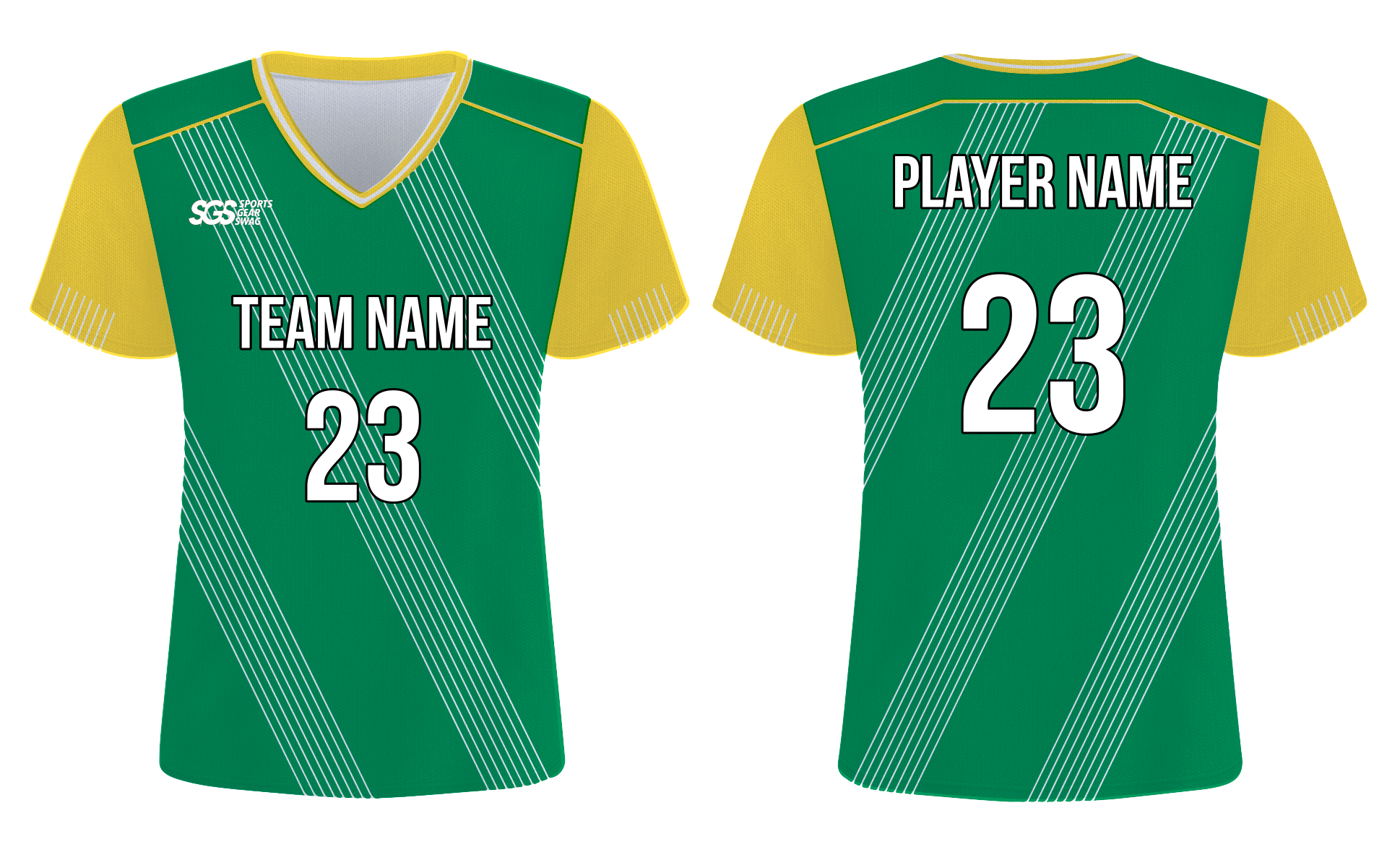 Custom diagonal lines adult youth soccer jersey - Jersey