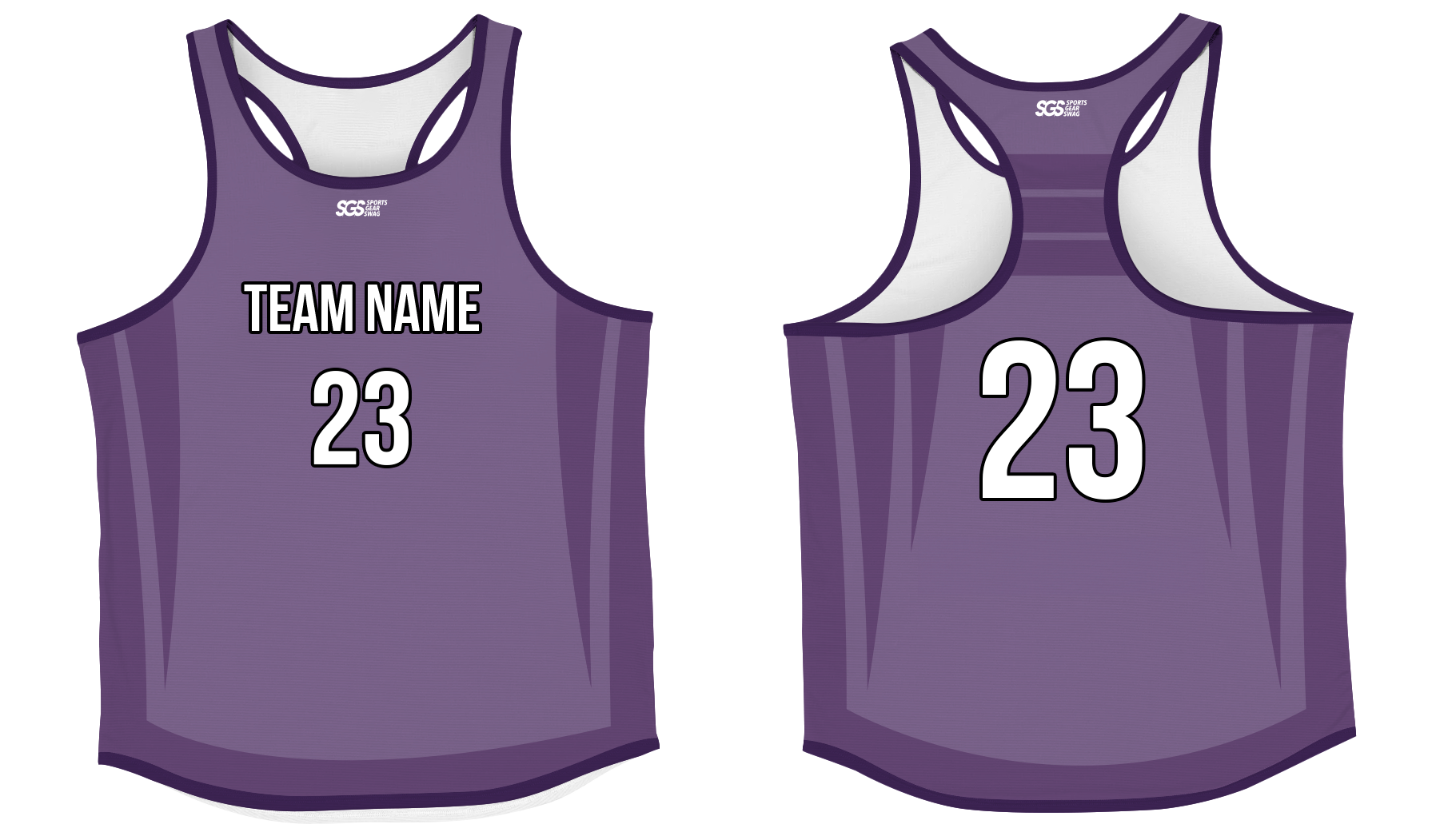 Custom fine youth unisex track singlets - Track-singlets