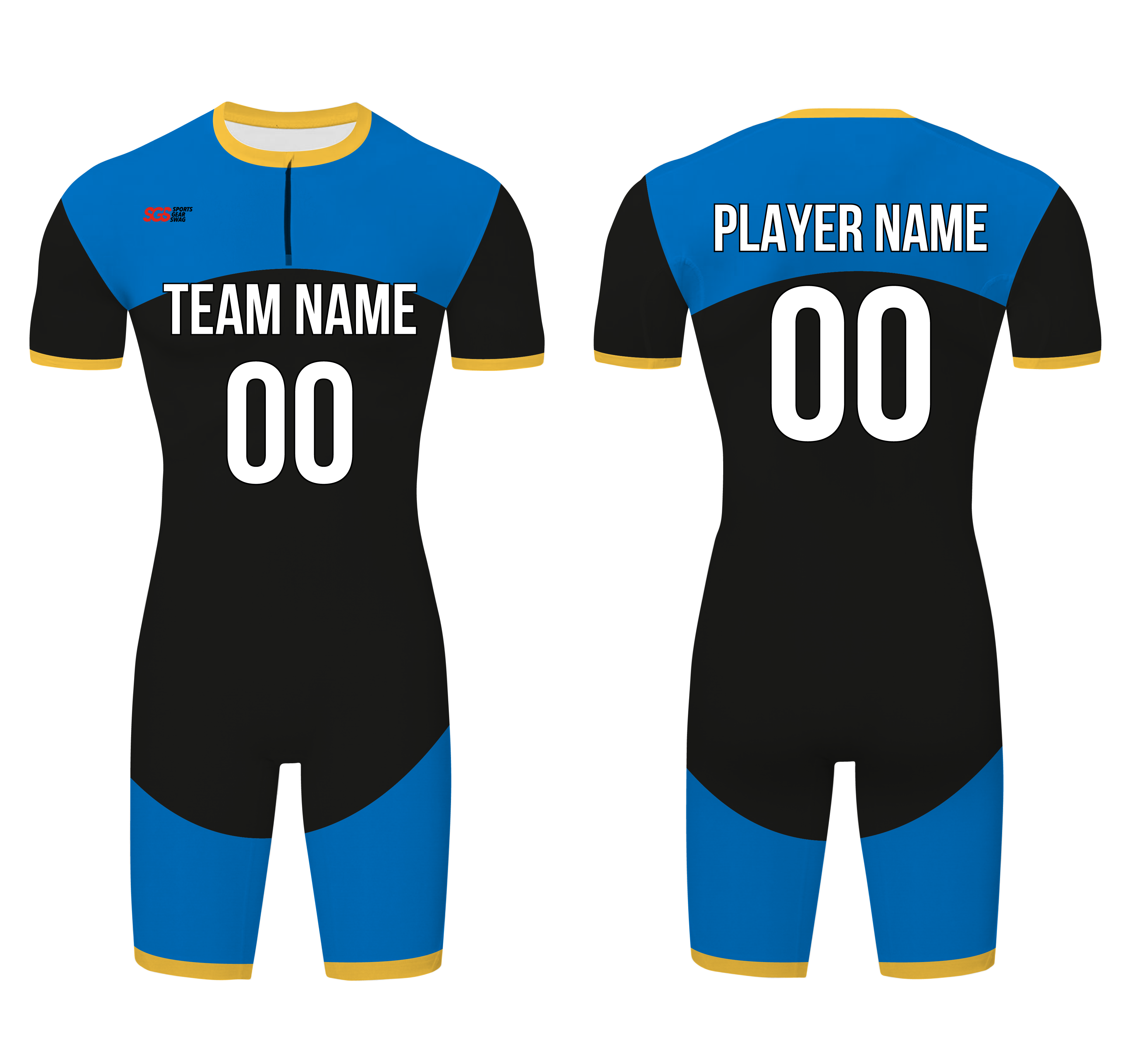 Custom water men speed suit vivid nightwave - Men-water-speed-suits
