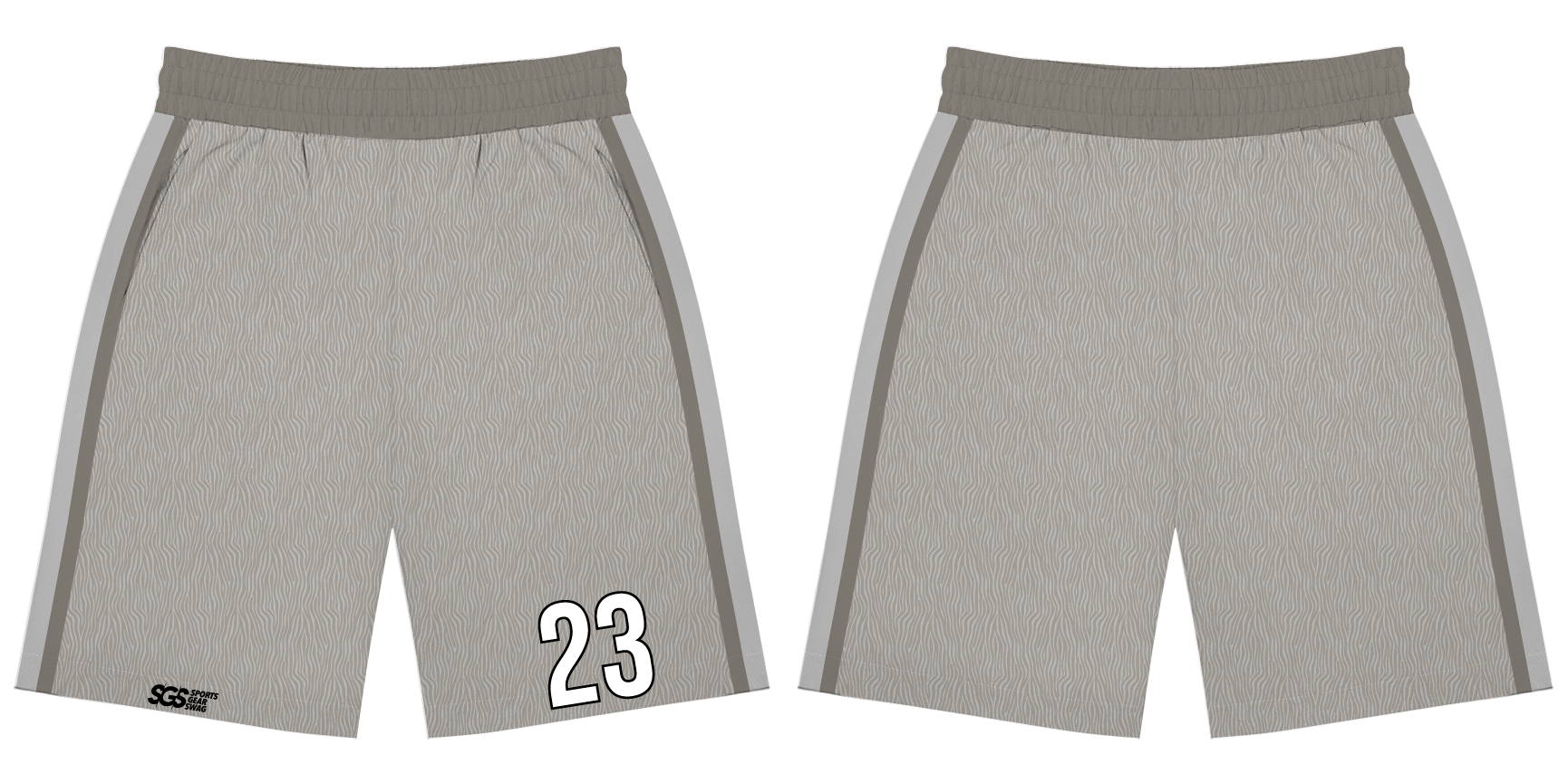 Custom climbing shorts adult youth unisex animal skin - Short