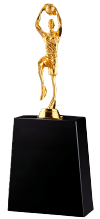 Golden man basketball trophies awards - Trophies-awards