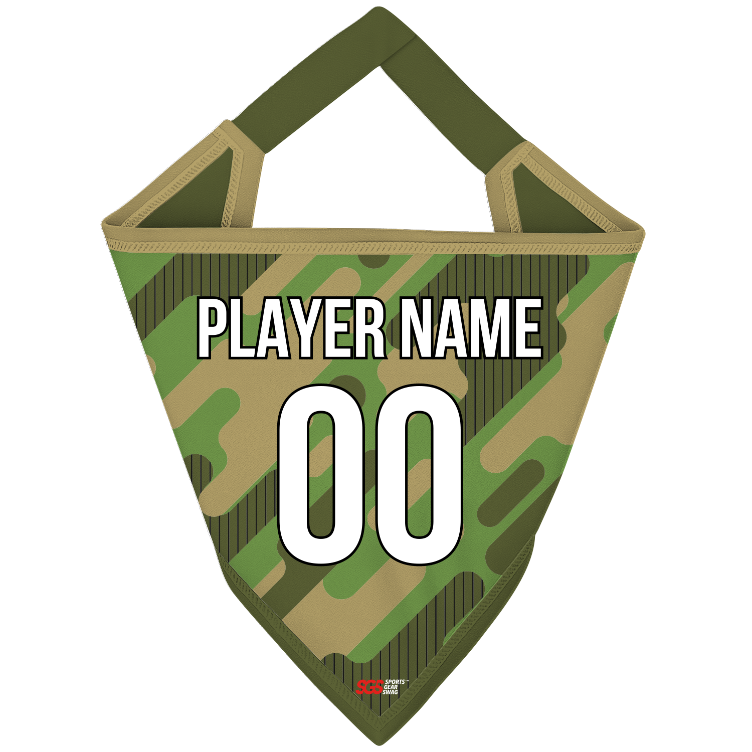 Custom pet bandana tactical camo - Pets-bandana