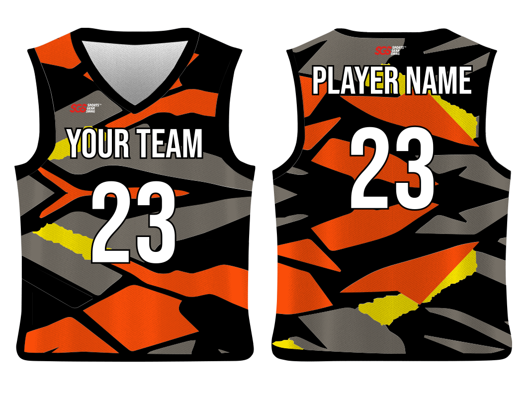 Custom basketball jersey reversible uniform adult youth unisex blades - Jersey
