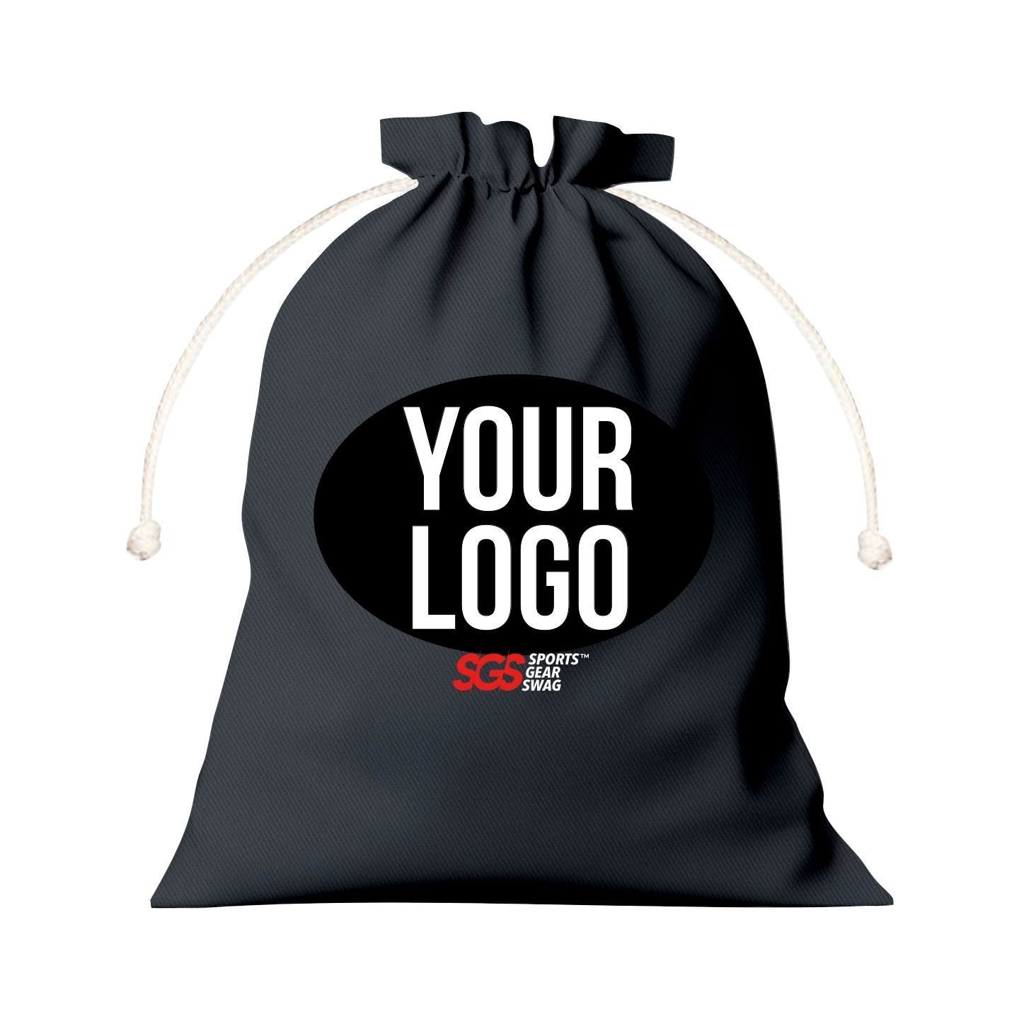 Custom drawstring tote bag shadow eclipse - Drawstring-tote-bags