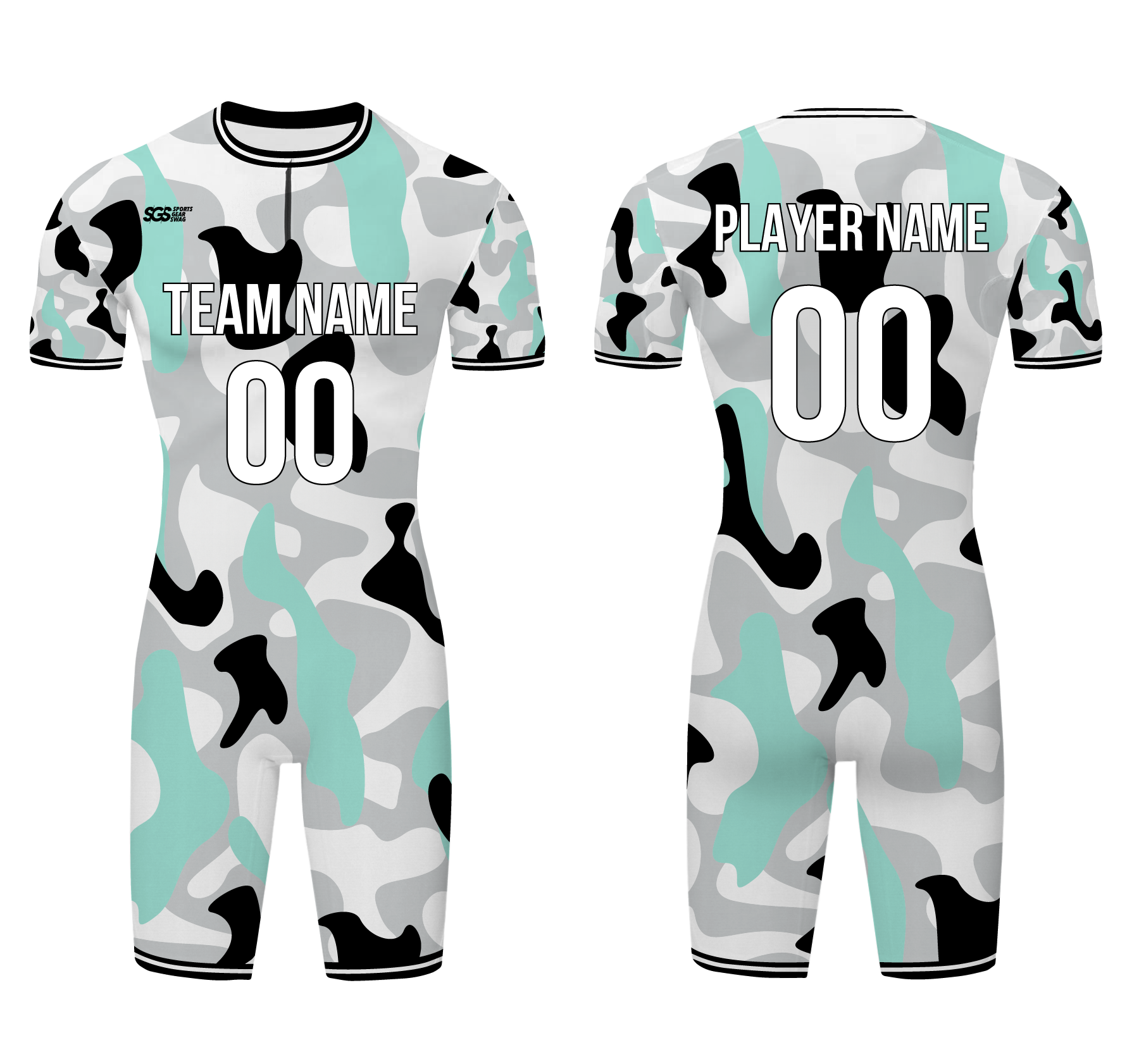 Custom water men speed suit steel camouflage - Men-water-speed-suits