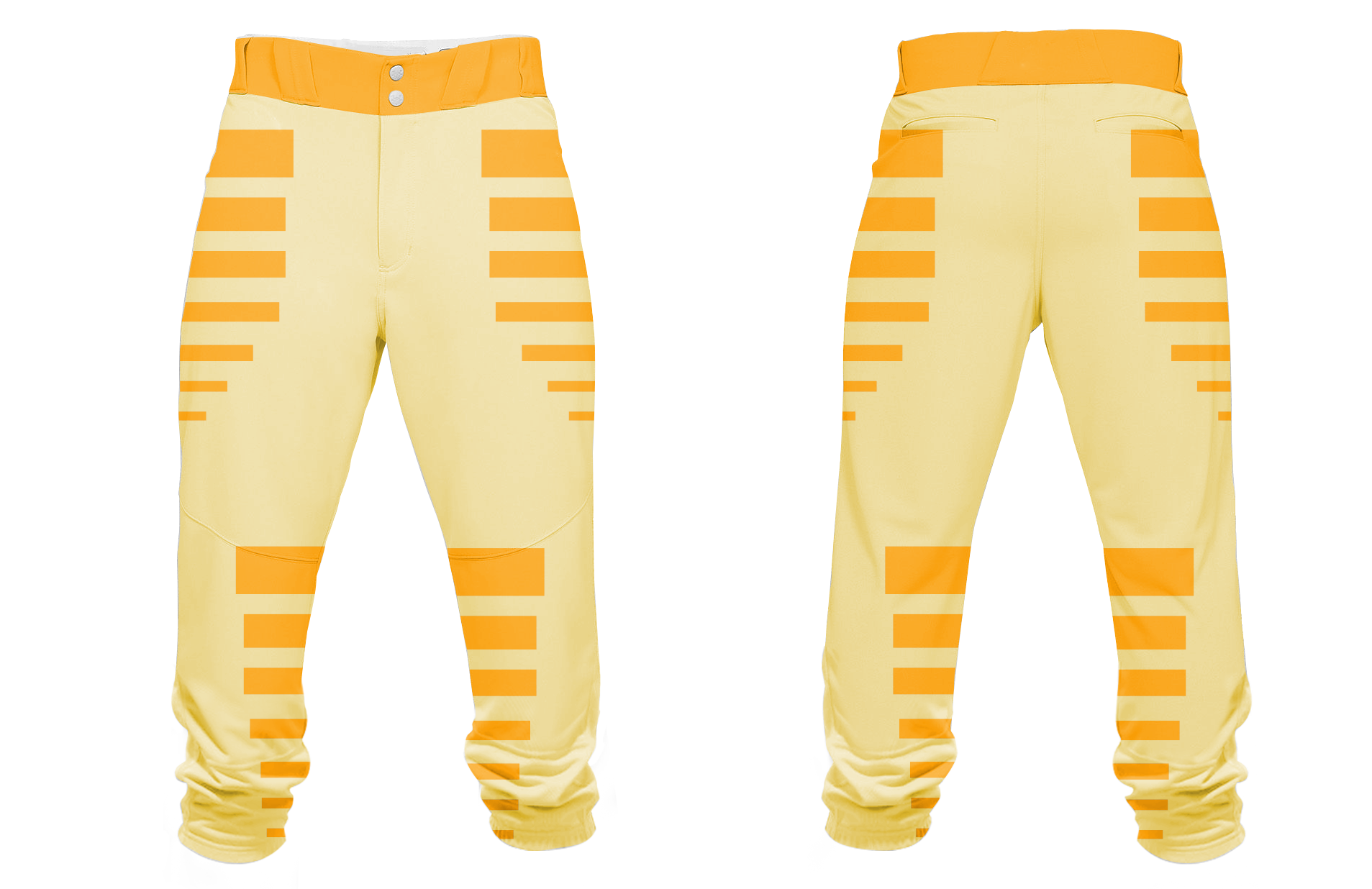 Custom multi lines adult youth unisex knicker pants - Baseball-pants