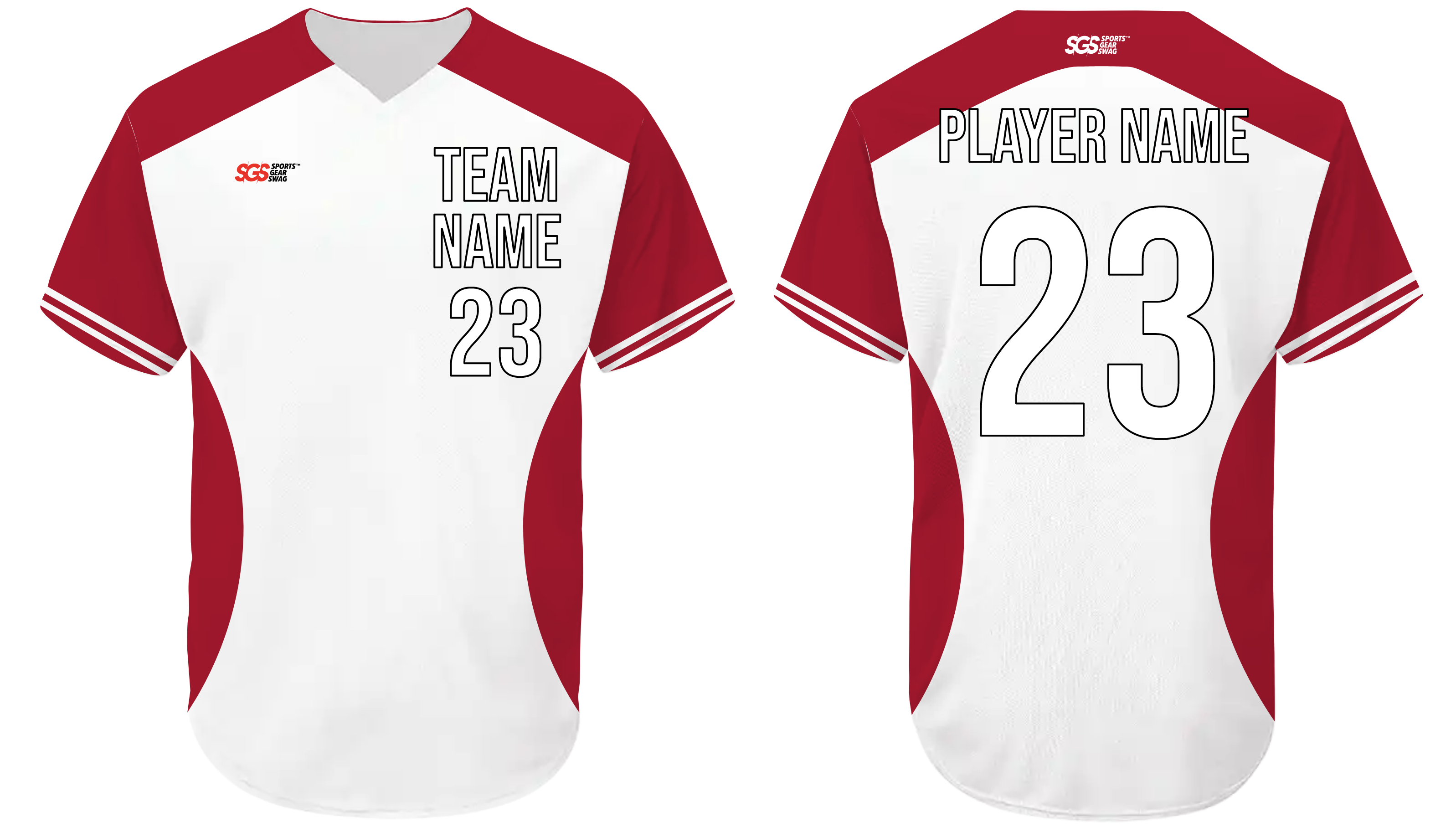 Custom two color solids adult youth unisex baseball jersey - Jersey