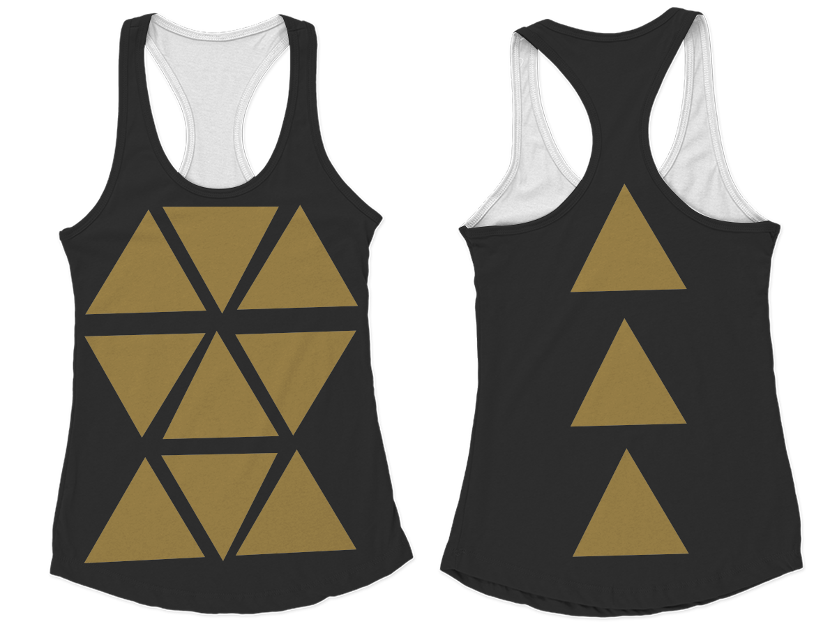 Custom new track racerback sleeveless shirts-style 14 - Shirt-sleeveless