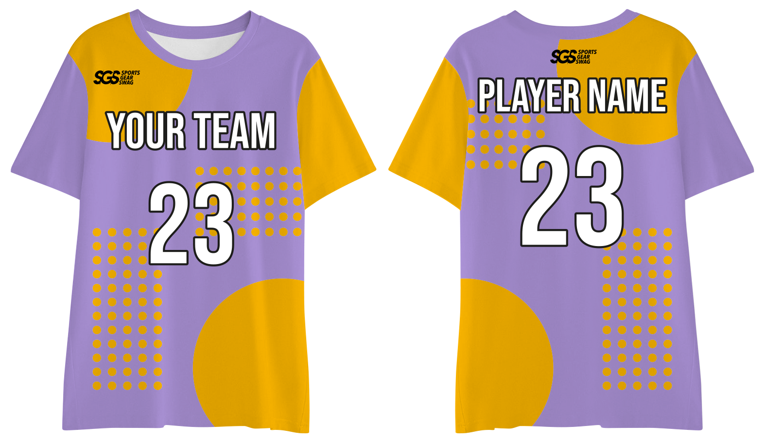 Custom classic moisture-wicking solid adult youth unisex shirt - Jersey