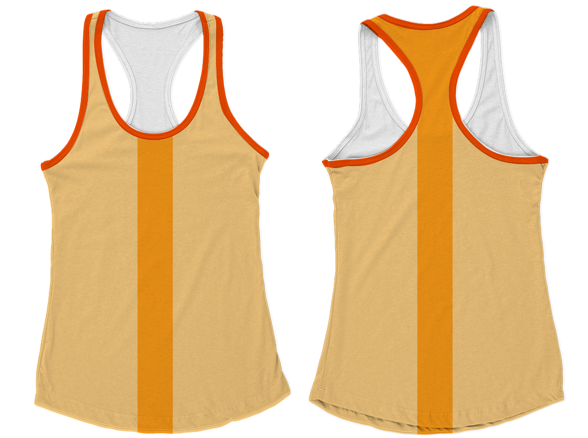 Custom one vertical strip adult youth unisex tank top - Tank-top