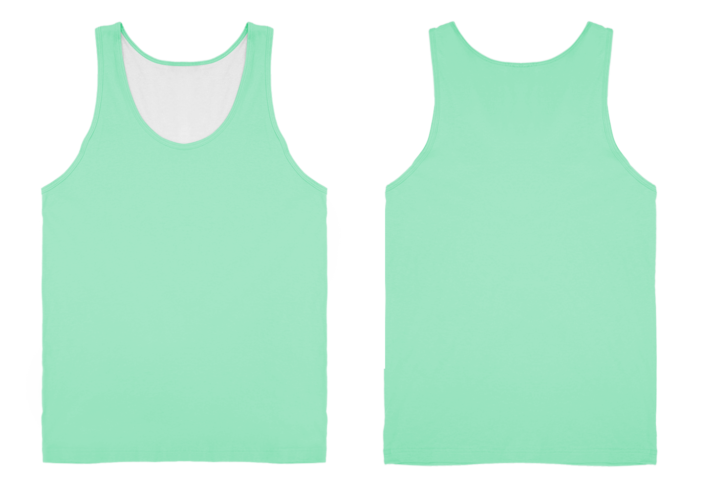 Custom plain everyday adult youth unisex tank top - Tank-top
