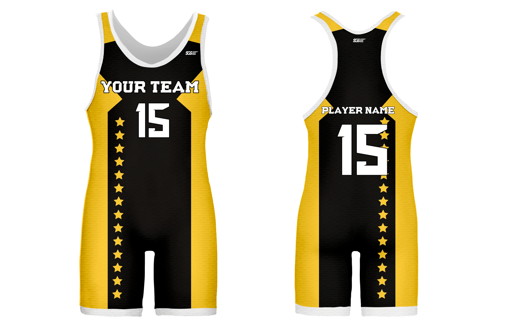 Custom adult youth unisex powerlifting sunburst design - Powerlifting-singlets